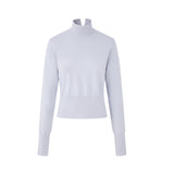 Lunet Sculpted Rib Turtleneck Top