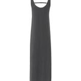 「Cotton Stretch」Lysa Buckle Maxi Dress