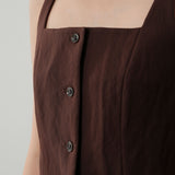 Sorelle Slim-Cut Vest & Selu Slit Maxi Skirt