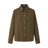 Ferny Cotton Drawstring Shirt