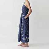 Kairo One-Shoulder Scarf Top & Noma Wrap Sarong Skirt