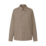 Ferny Cotton Drawstring Shirt