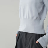 Lunet Sculpted Rib Turtleneck Top