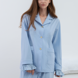 Blue Ultra Soft Bamboo PJ Set