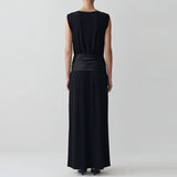 Aeris Silk-Tie Dress