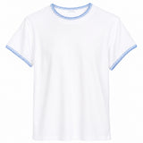 Eline Shell-Trim Tee
