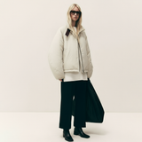 Marlowe Shearling-Collar Down Jacket