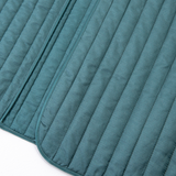Blue Quilted Padded Jacket