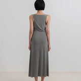 Moss Cropped Stretch-Jersey Dress