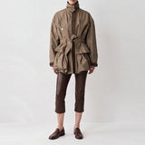 Orin Suede Trim Utility Jacket
