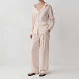 Riss Asymmetric Shirt & Volume Pants