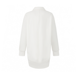 Polo Collar Sweatshirt
