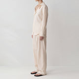Riss Asymmetric Shirt & Volume Pants