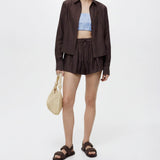 Naya Tencel Linen Shirts & Flared Shorts
