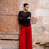 Iska High-Waisted Flared Trouser