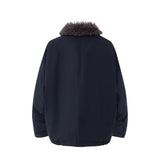 Marlowe Shearling-Collar Down Jacket