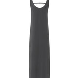 「Cotton Stretch」Lysa Buckle Maxi Dress
