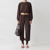 Lorin Drawstring Top & Tapered Pants