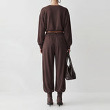 Lorin Drawstring Top & Tapered Pants