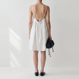 Sela Smocked Spaghetti Strap Dress