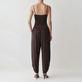 Tovin Bukled Strap Tank & Draped Pants