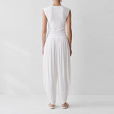 Elio Sculpt Tee & Tovin Draped Pants