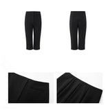 Veya Bubble Hem Open-Back Top & Slim Capri Pants